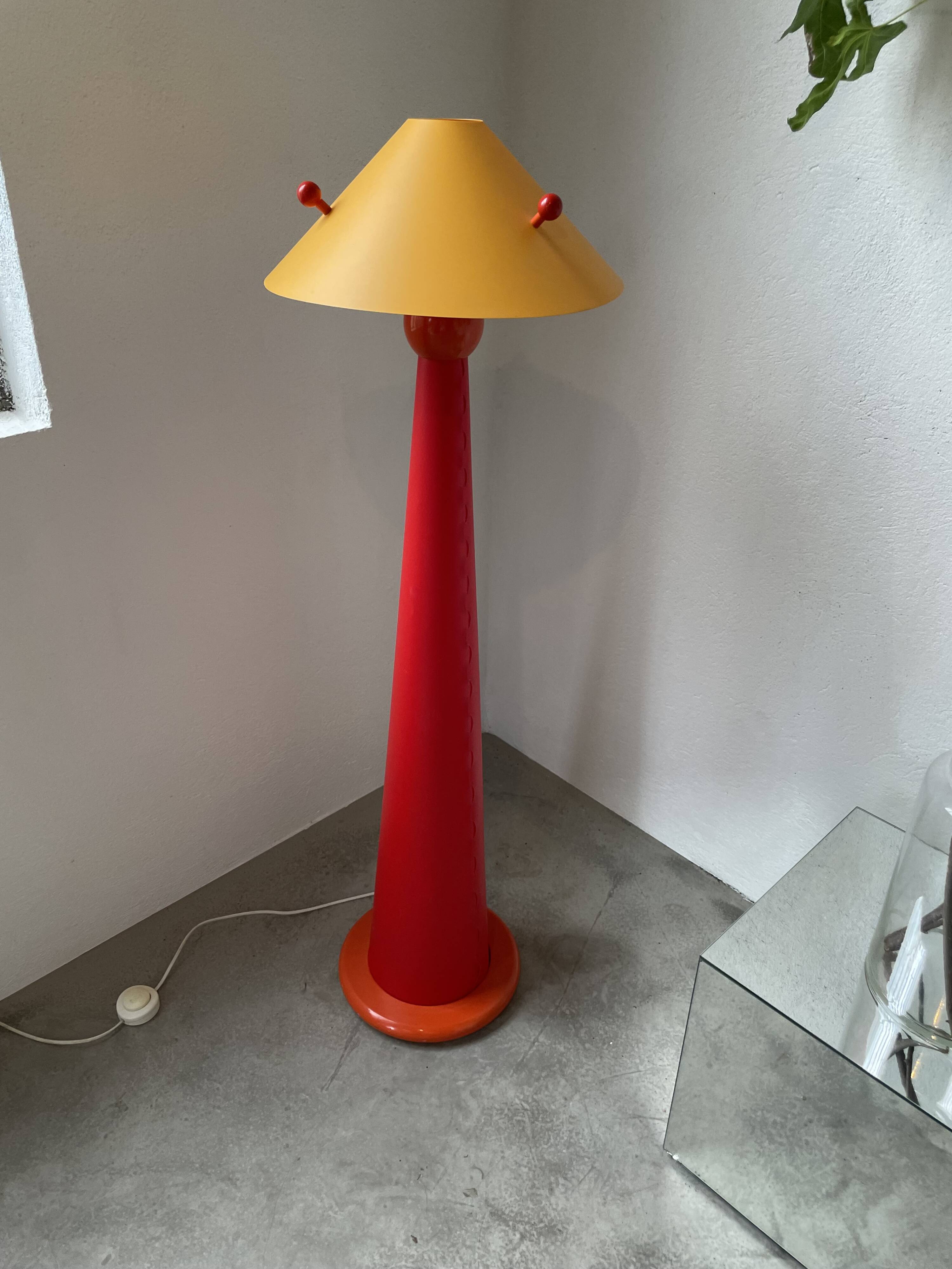 Red pop lamp from the 80s.