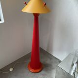 80s pop red floor lamp