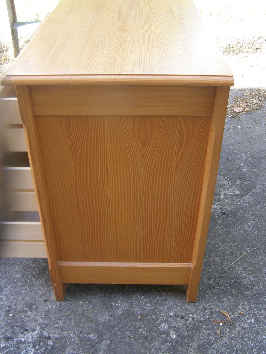 Solid wood chest of drawers 4 drawers
