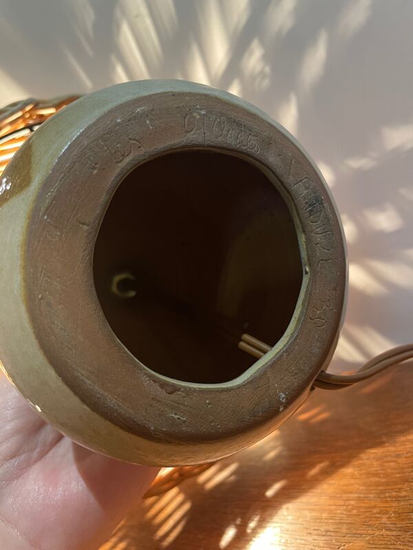 Lampe en céramique les Cyclades Anduze