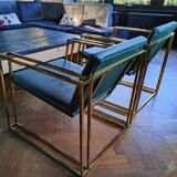 Paire de fauteuils design allemand