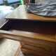 Sideboard with 3 doors in Louis Philippe style made of solid oak.