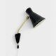 Scandinavian Diabolo wall light model 215 by EAE, Sweden, 1950s.
