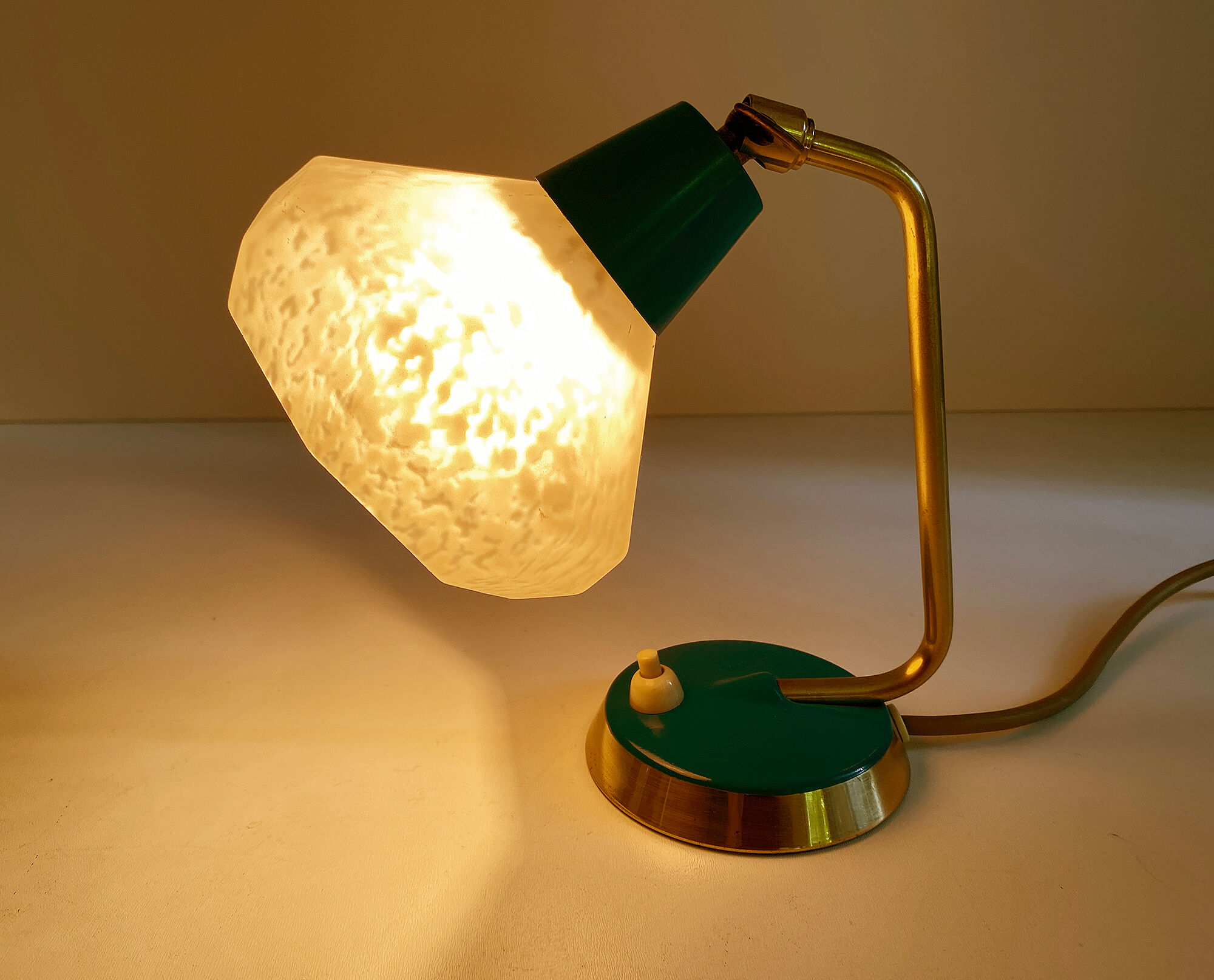 Lampe de table vintage années 50