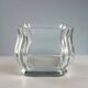 Centre de table vintage en cristal Baccarat France 1980s-1990s