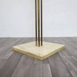 Modern Marble and Brass Coat Rack by Renato Zevi for Metalarte, 1970s