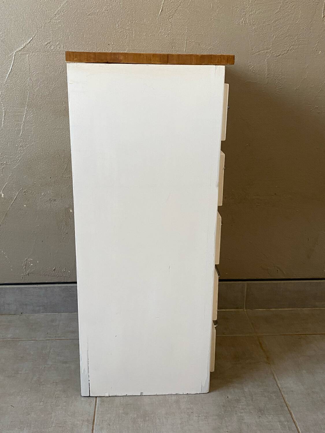 Vintage solid oak kitchen counter