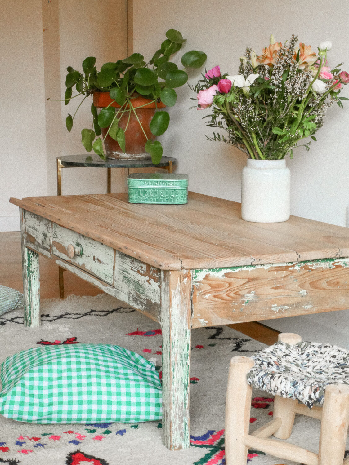 Farmhouse coffee table