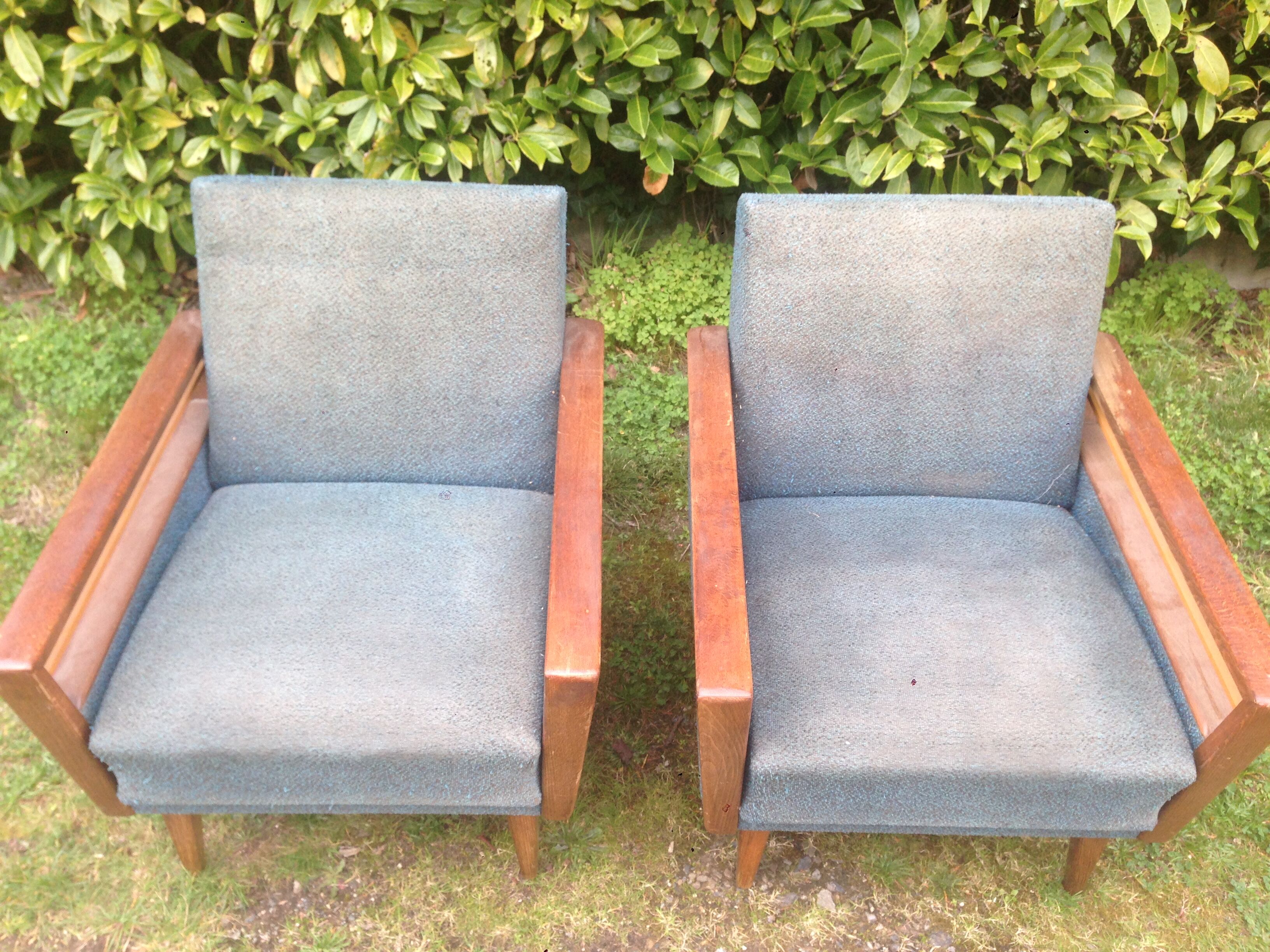 Cocktail chairs of Eastern country origin 60s