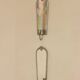 Pair of Mid Century Swedish Pewter Sconces with Mirror