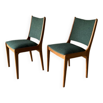 Paire de chaises de Johannes Andersen