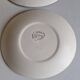 Set of 12 oval-shaped dinner plates, Salins Tolede pattern