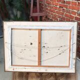 Framed painting