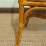 Vintage bamboo chairs, 1970s, set of 6