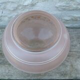 Art Deco vase in frosted glass with daisy frieze pattern