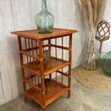 Rattan shelf