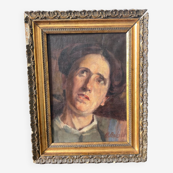 Portrait of a woman signed early 20th century