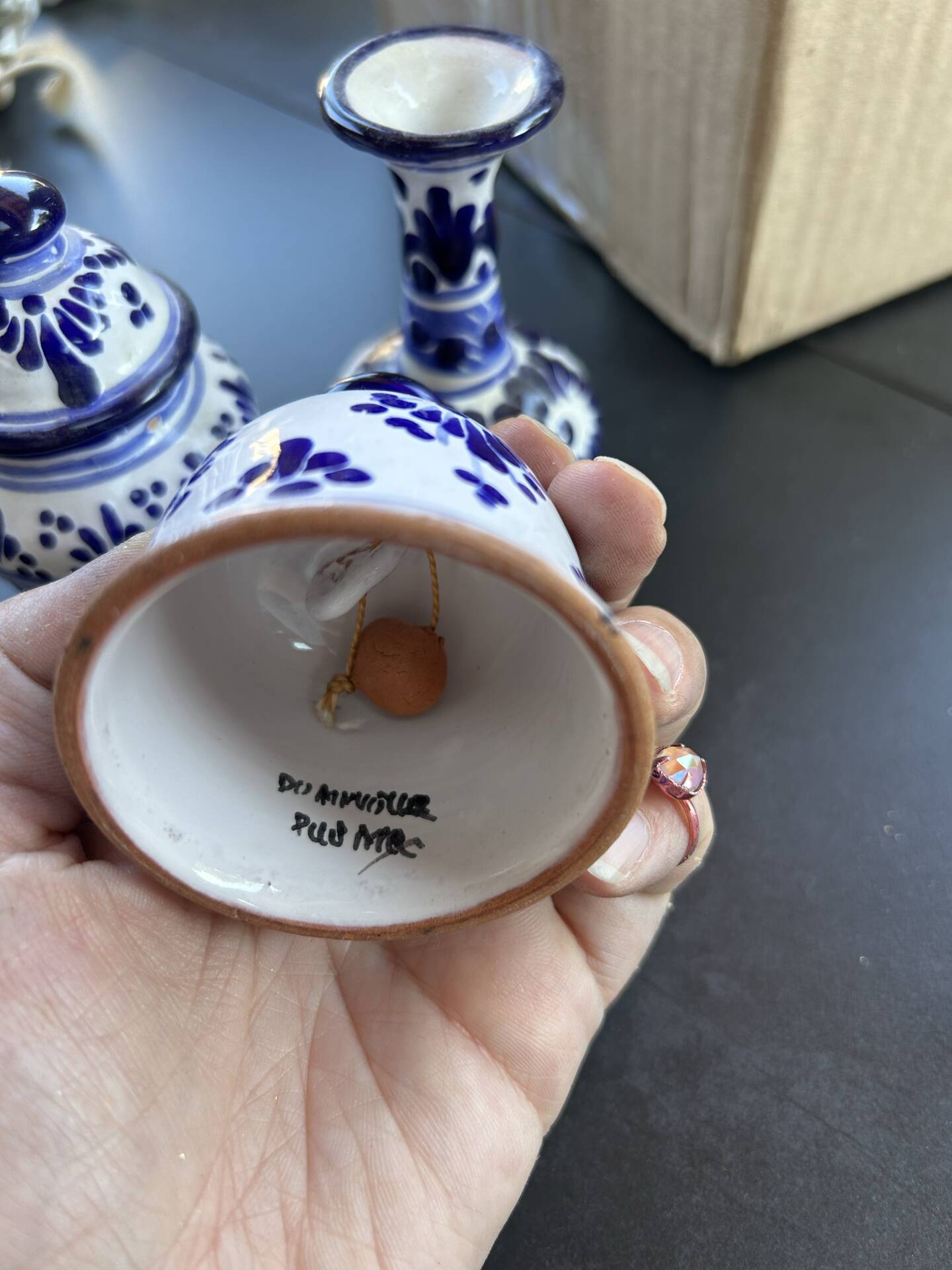 Mexican terracotta ensemble