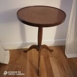 English style mahogany pedestal table