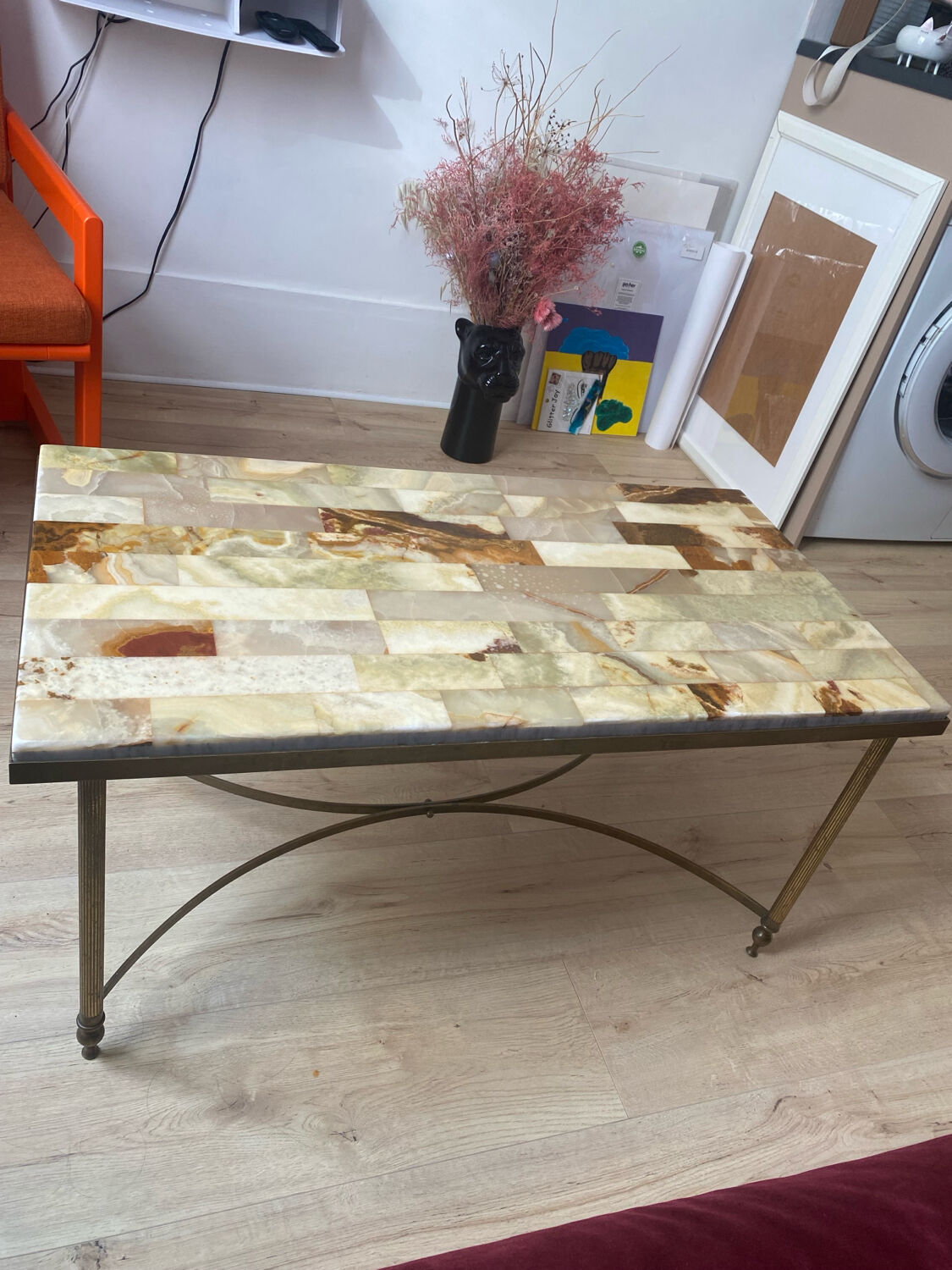 Table basse en marbre