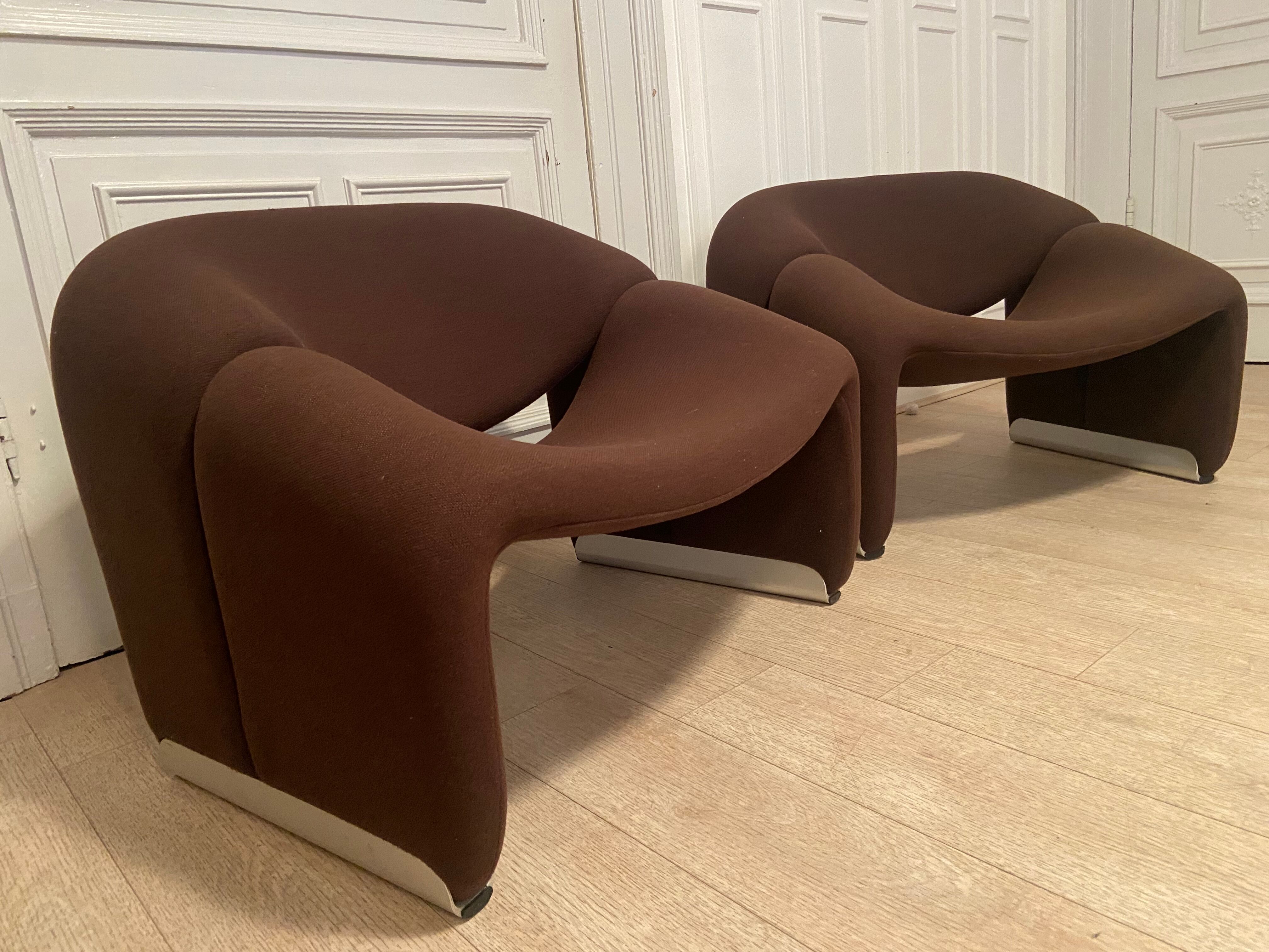 Armchairs Groovy, Pierre Paulin, Artifort
