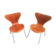 Paire de chaises Butterfly d'Arne Jacobsen