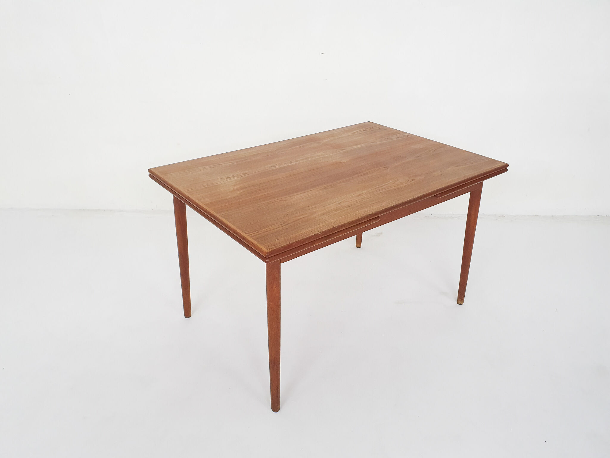 Teak extendable dining table, The Netherlands 1960's