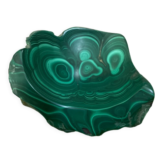 Cendrier bloc de malachite 310 gr