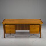 Model 207 Desk in Teak by Arne Vodder for Sibast, 1960s