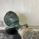 Young Boy, Plaster Bust with Green Patina, Circa 1900