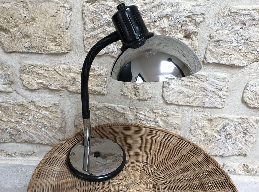 Vintage lamp chrome