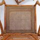Pair of Asian style bamboo armchairs - France circa 1962