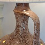 Ceramic lamp from the 1960s-1970s
