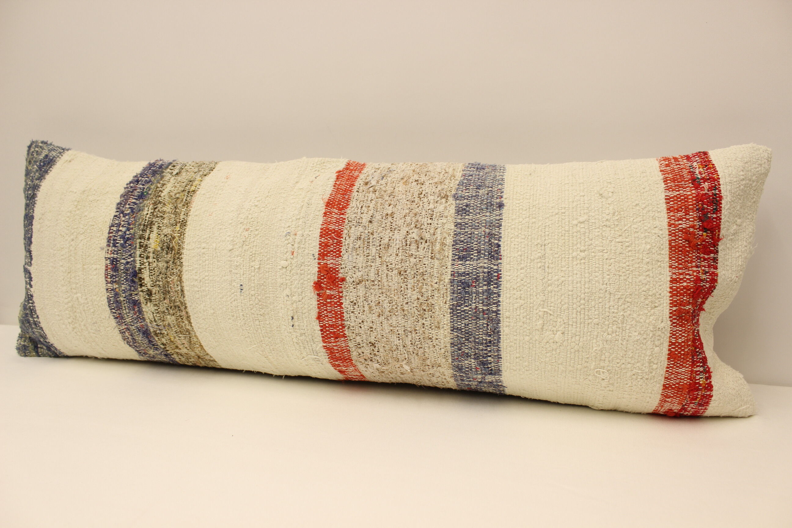 Housse coussin vintage 30x90 cm kilim