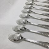 Solid silver moka spoons