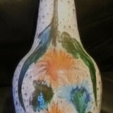 Ceramic vase Vallauris 1950 vintage Marius Bessone
