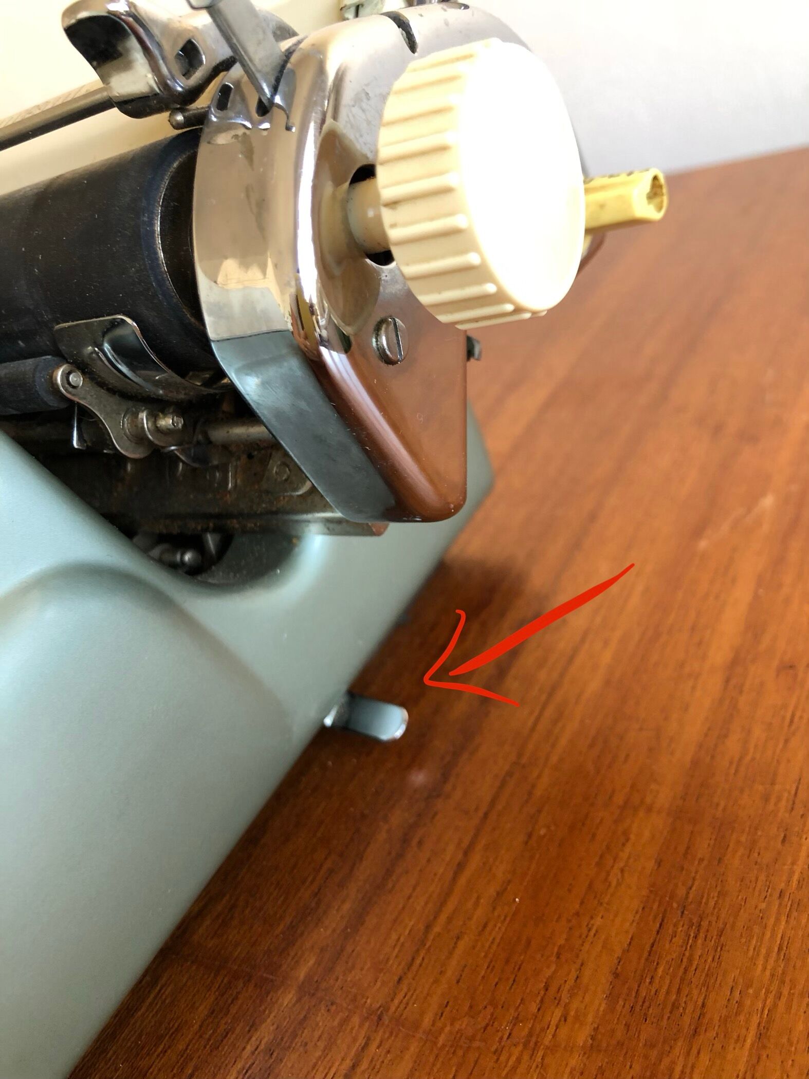 Typewriter Voss Wuppertal 1950