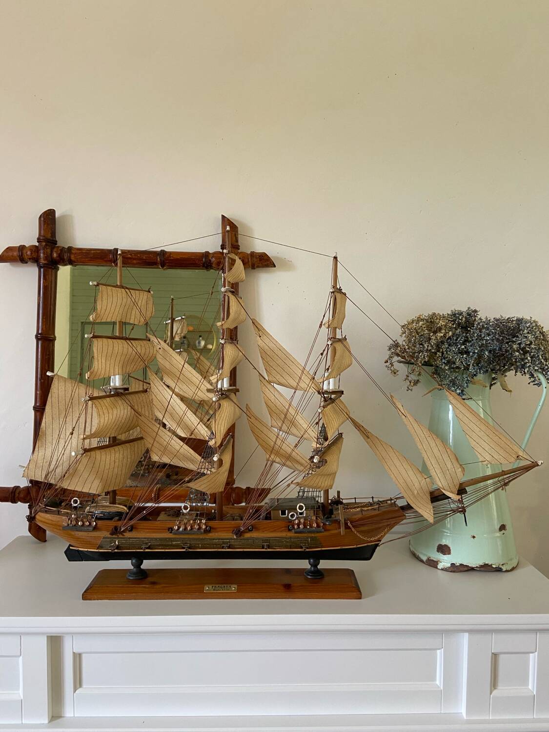 Fragata Siglo XVIII boat model