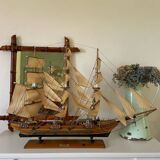 Fragata Siglo XVIII boat model