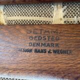 Scandinavian armchair Hans J Wagner for Getama