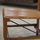 Pair of oak and leather chairs in the style of Gerrit Rietveld 1960s.