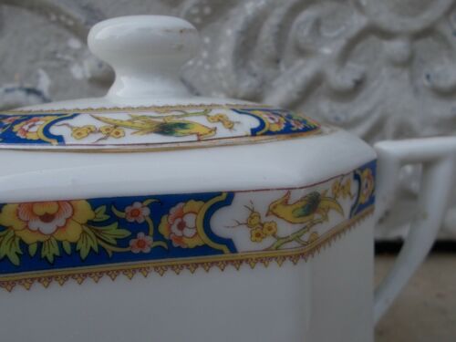 1 pot pourer and sugar porcelain of Limoges Voisin Art Deco