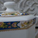 1 pot pourer and sugar porcelain of Limoges Voisin Art Deco
