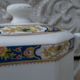 1 pot pourer and sugar porcelain of Limoges Voisin Art Deco