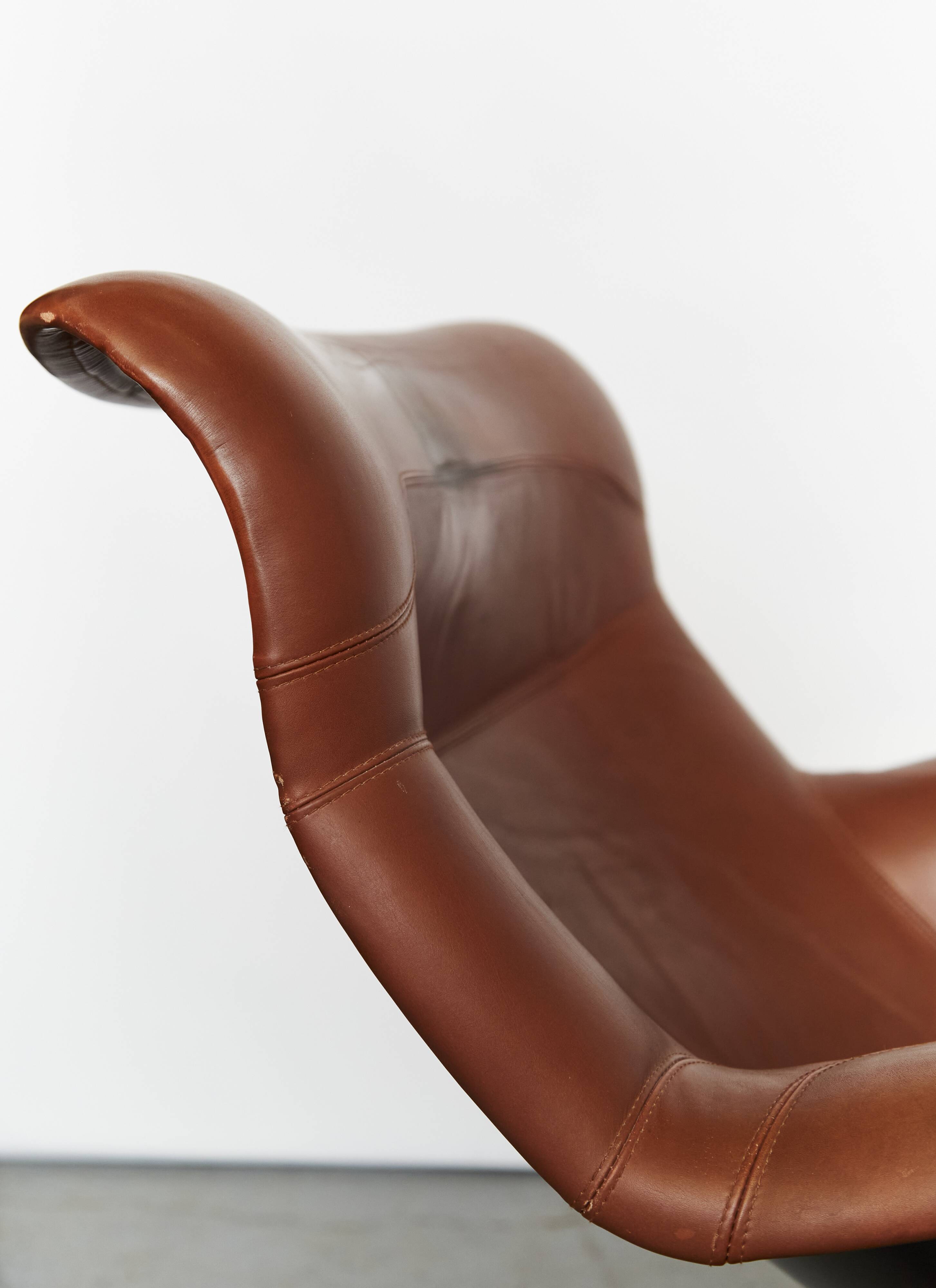 Yrjö Kukkapuro Karuselli Chair & Ottomane for Haimi, 1965