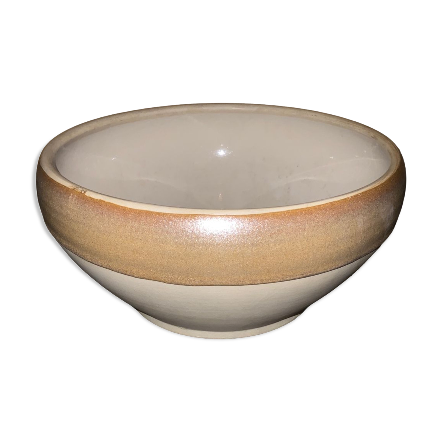 Stoneware salad bowl n3 Selency x Monoprix Croisé Laroche