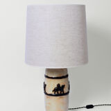 Pegasus ceramic lamp, 1940s.