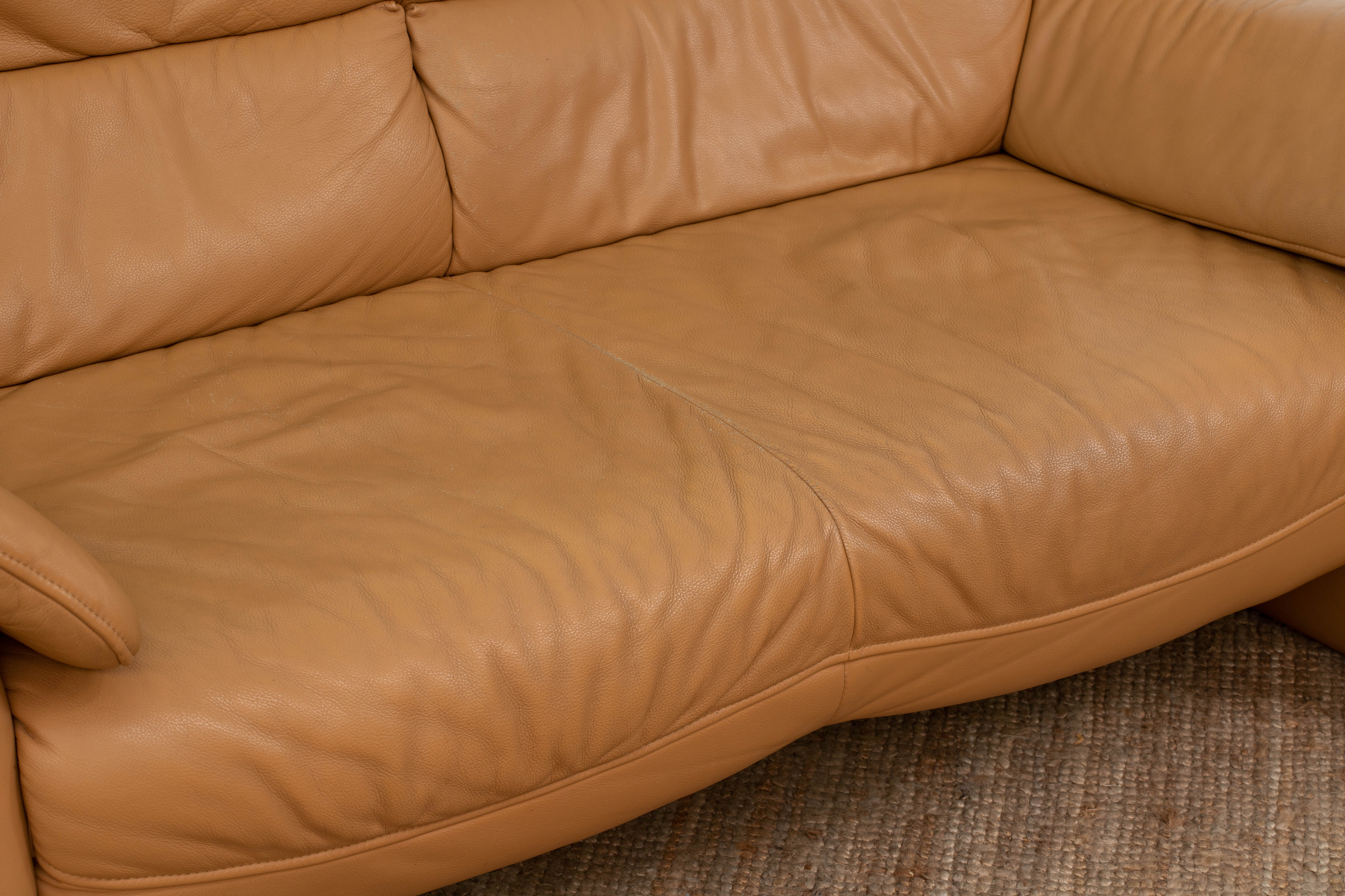 Vintage leather armchair