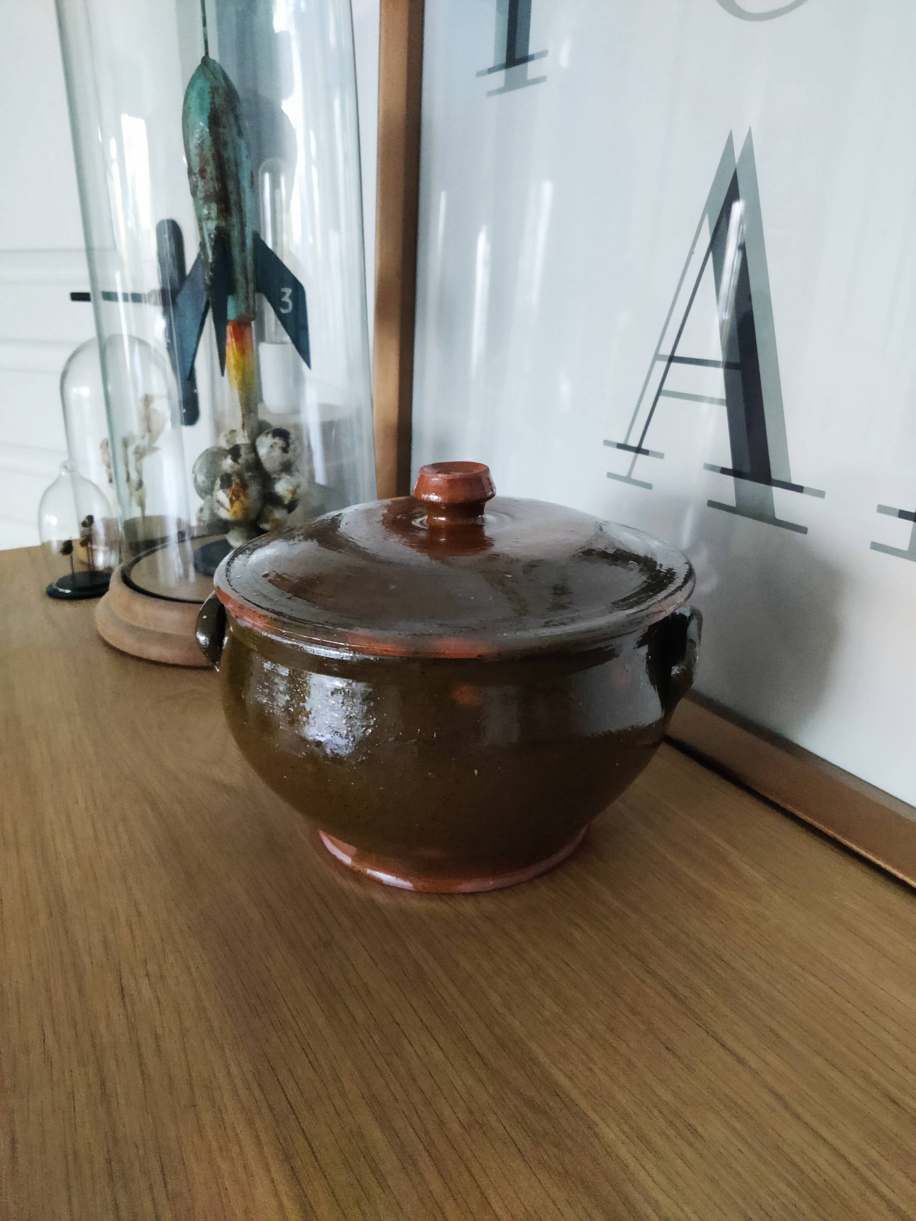 Terracotta tureen