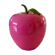 Vintage apple with ice cubes apple pink bucket